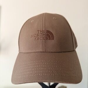 The North Face Mens Recycled 66 Classic Hat Baseball Structured Cap Latte Brown
